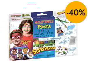 Maquillaje barra Fiesta Superheroes 6 colores