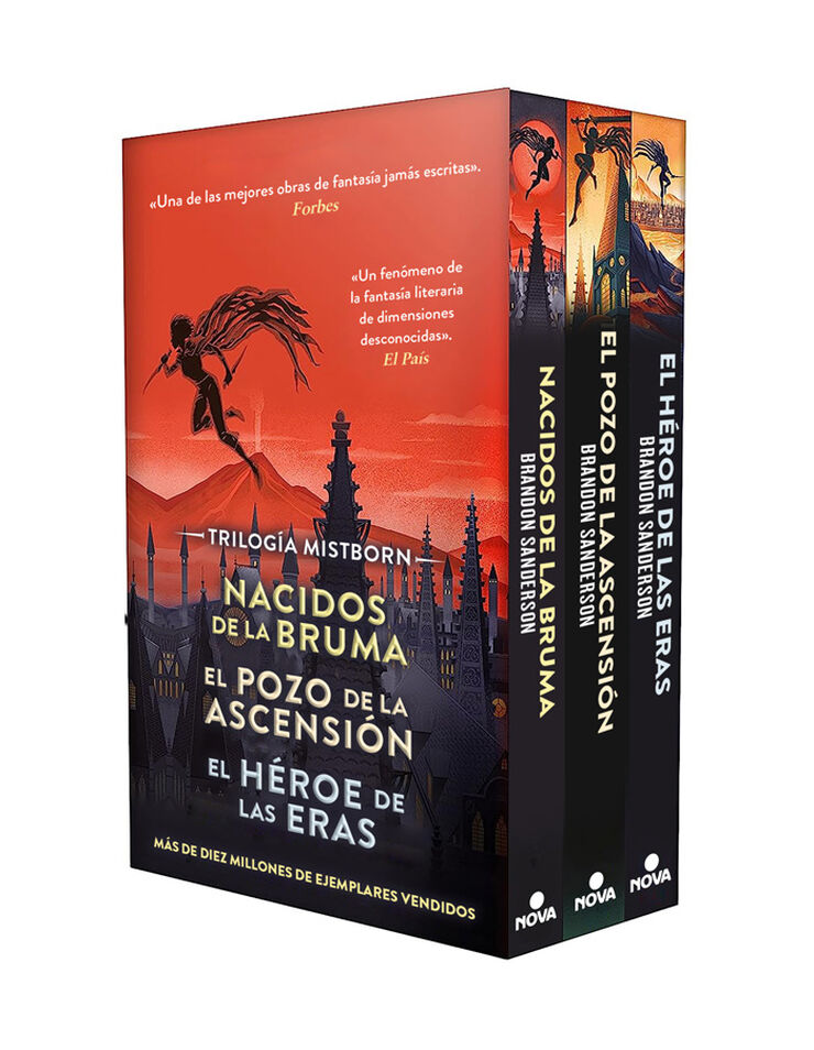 Estuche Trilogía Mistborn (Nacidos de la Bruma, El Pozo de la Ascensión