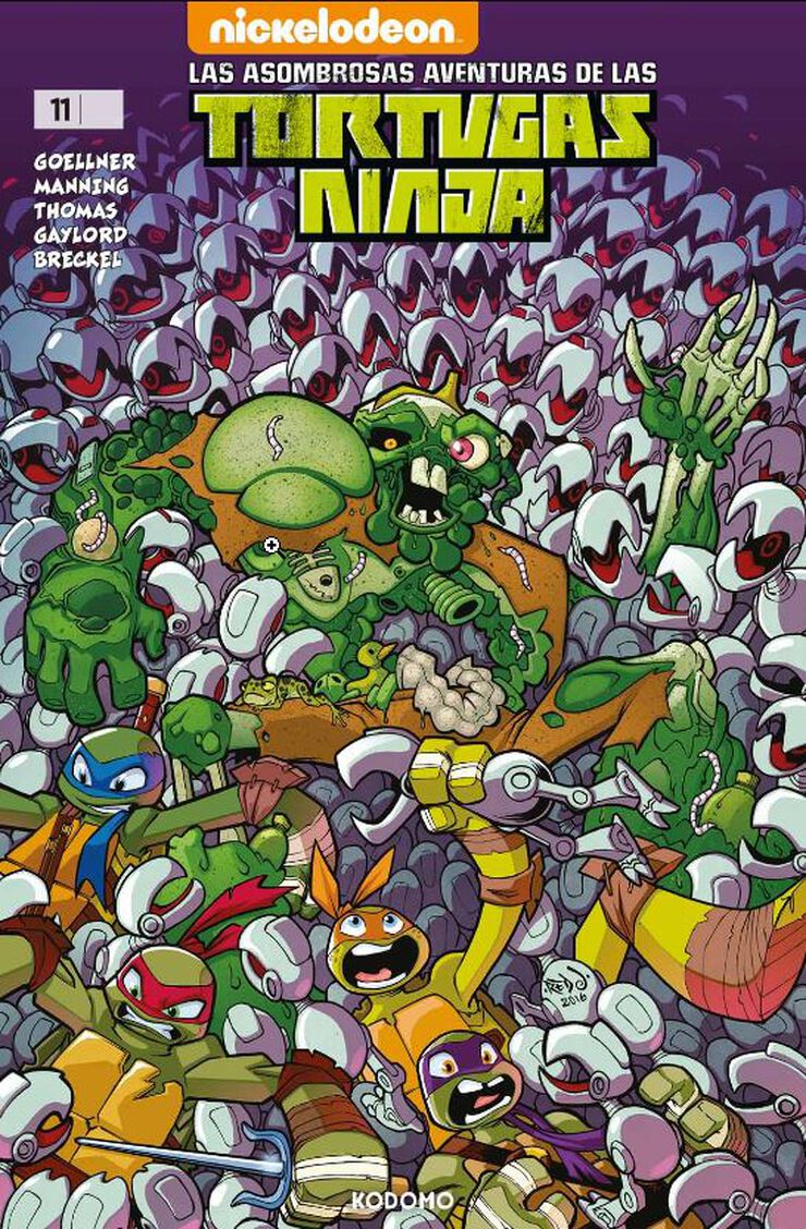Las asombrosas aventuras de las Tortugas Ninja núm. 11
