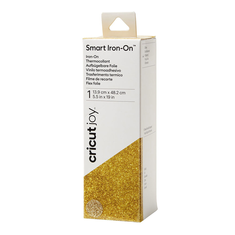 Joy Vinilo Smart Iron-on 14x48cmcm oro glitter