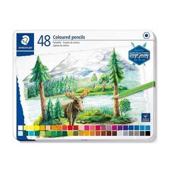 Llapis de colors Staedtler estoig metall 48 colors