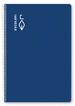 Llibreta A4 espiral 40F 4x4 Escolofi Blau