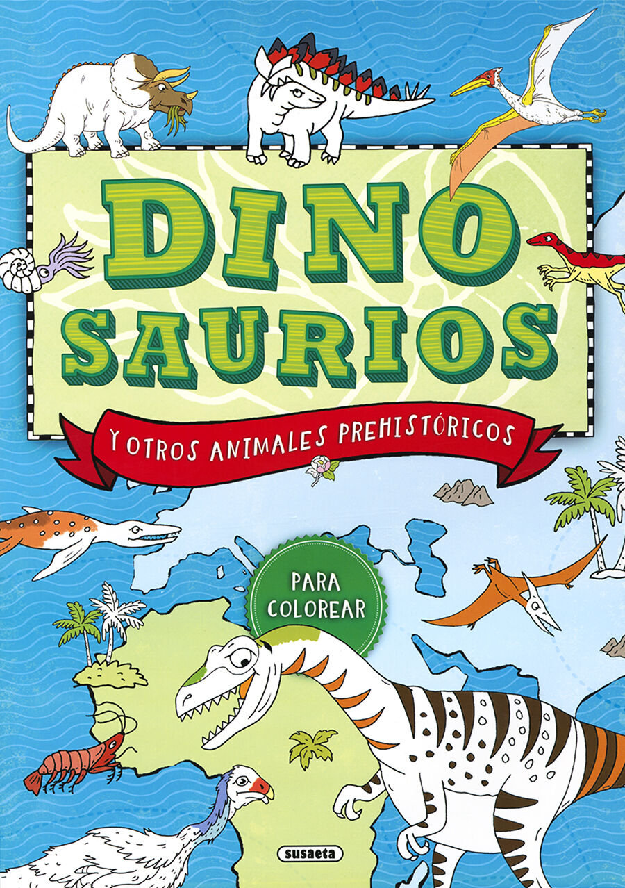 Dinosaurios para colorear (l&aacute;minas)