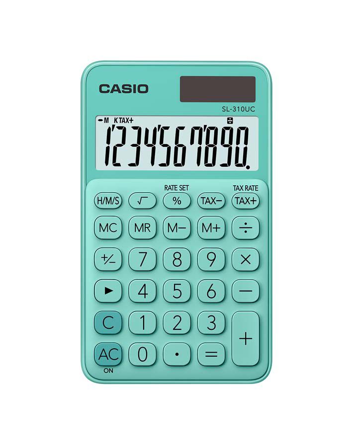 CALCULADORA CASIO SL 310 UC GN VERDE Abacus Online