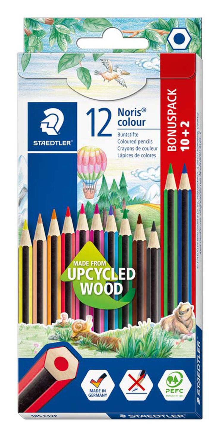 Lápices Staedtler Noris Colour 12 colores