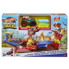 Hot Wheels Monster Trucks Benzinera