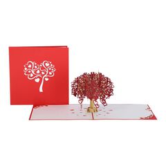 Tarjeta XiuXiu Árbol de Corazones