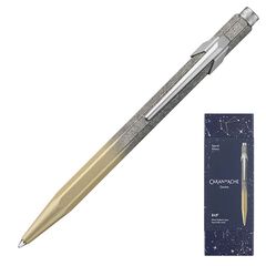 Bolígrafo Caran de Ache Cosmic Blue Noel 2024 oro
