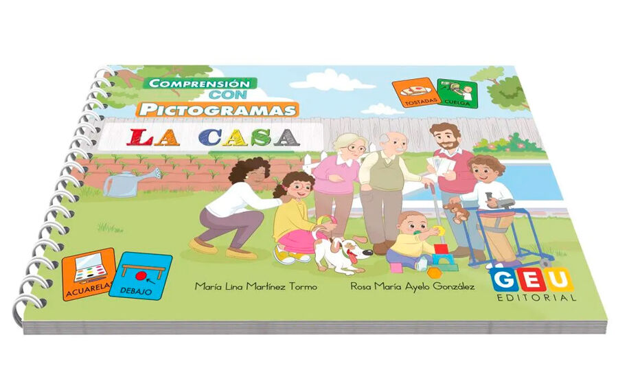 Comprensi&oacute;n con pictogramas - La casa