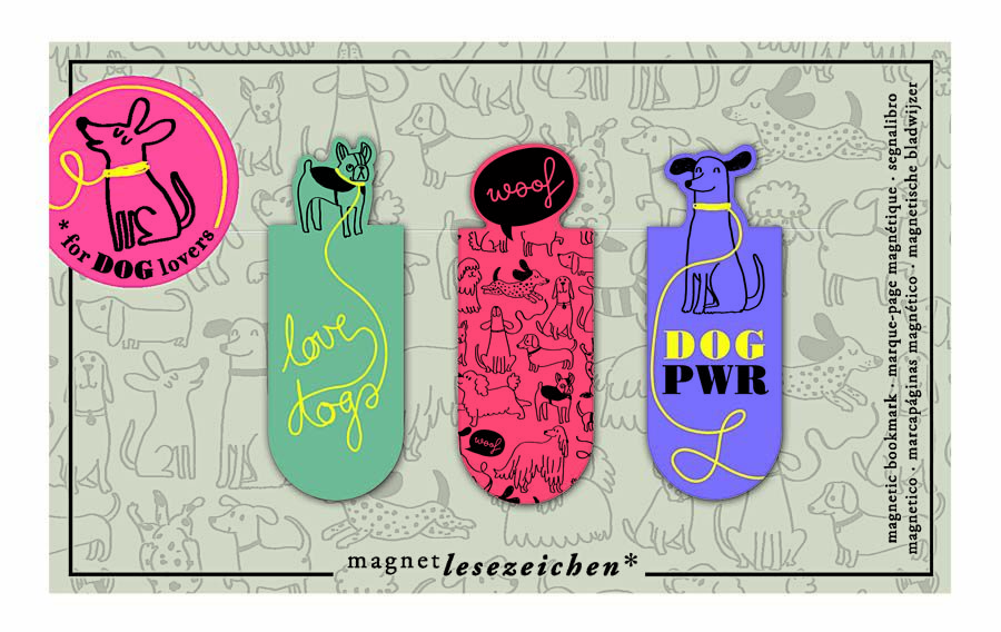 Punto de Libro magn&eacute;tico The Dog