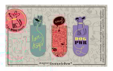 Punto de Libro magn&eacute;tico The Dog