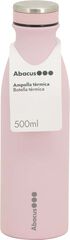 Ampolla termo Abacus 500ml rosa clar