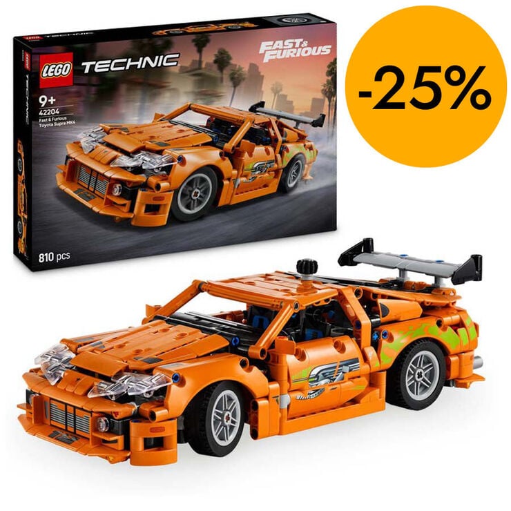 LEGO&reg; Technic Fast and Furious Toyota Supra MK4 42204
