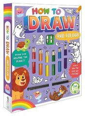 How to draw and colour How to draw and colour