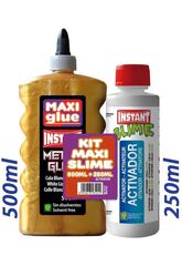 Kit Instant Metal Slime Maxi oro