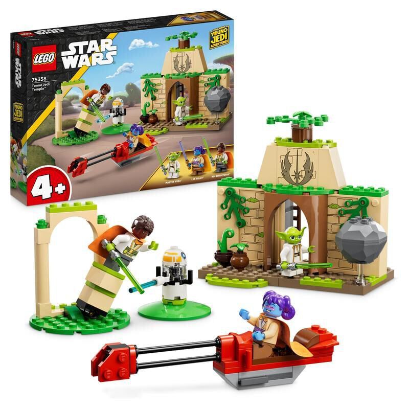 LEGO&reg; Star Wars Templo Tenoo Jedi&trade; con el Maestro Yoda 75358