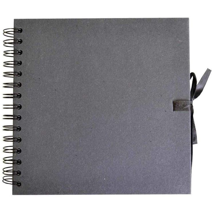Álbum Scrap Book Artemio 30x30cm negro 40 hojas