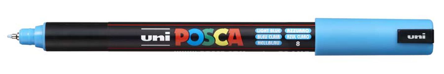 Marcador Posca PC-1MR 0,7 mm. 8 ​​colors
