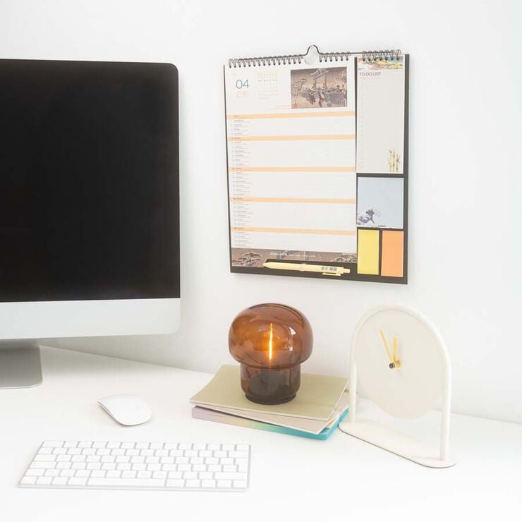 Planificador 16 meses mes/vista mult 2025-26 Hokusai