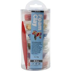Foam Clay Creativ Metal 14g 6u