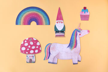 Puzle Progresivo Happy Birthday Unicorn!