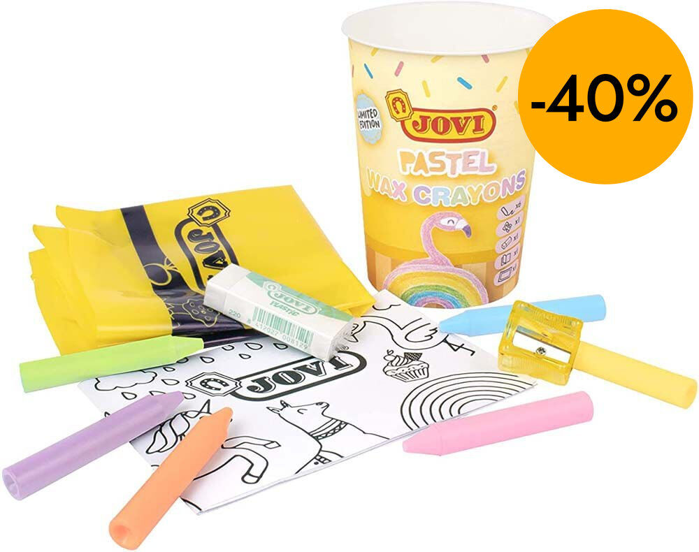 Bote Ceres Jovi colores pastel surtidos