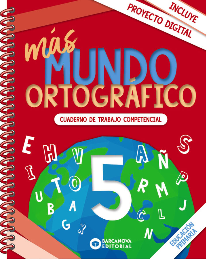 M&aacute;s Mundo Ortogr&aacute;fico 5