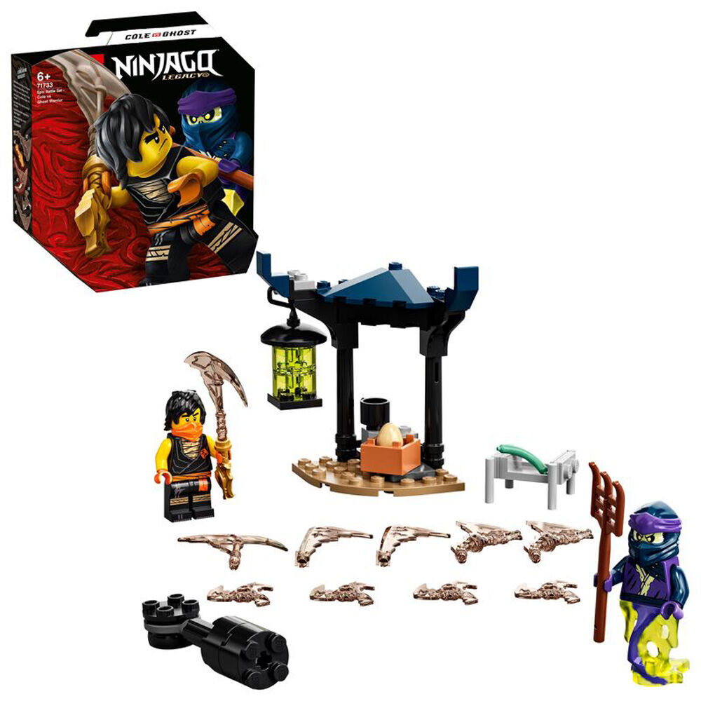 LEGO&reg; Ninjago Set de Batalla Legendaria: Cole vs. Guerrero Fantasma 71733