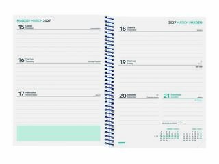 Agenda Escolar Finocam Secundaria 1/4 Sem/Vista Castellano 2026-27 Tropic
