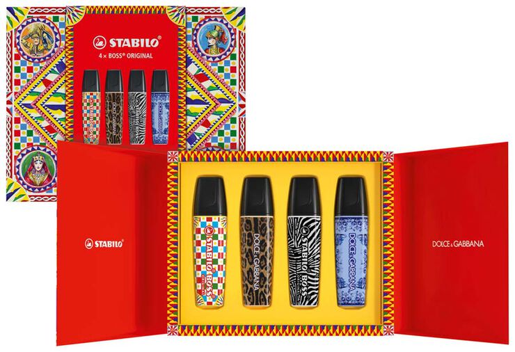 Estuche Marcadores Stabilo Boss Dolce&Gabbana 4u