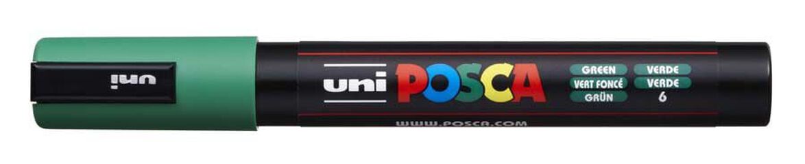 Retolador Posca PC-5M 1,8-2,5mm verd