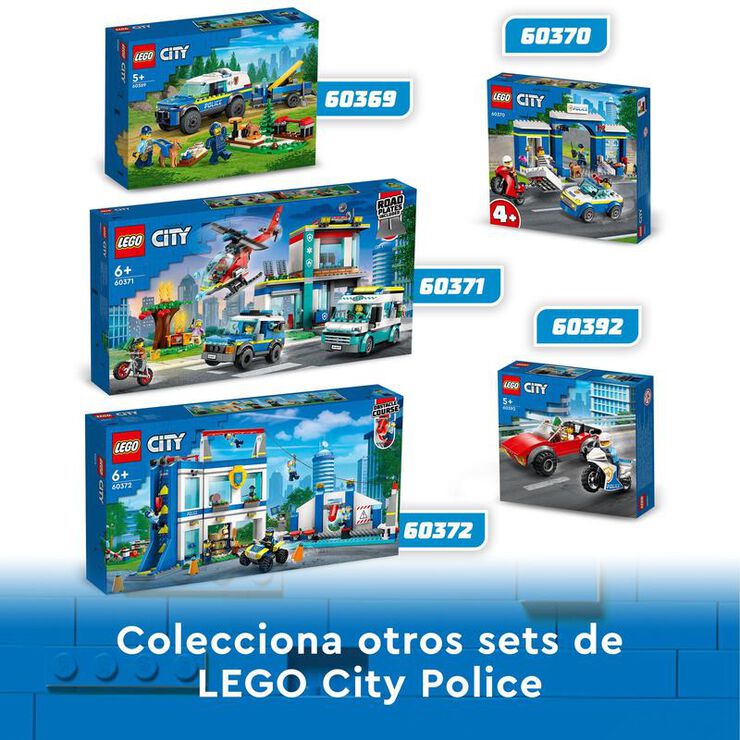 LEGO® City Persecución en la Comisaría de Policía con Cárcel 60370