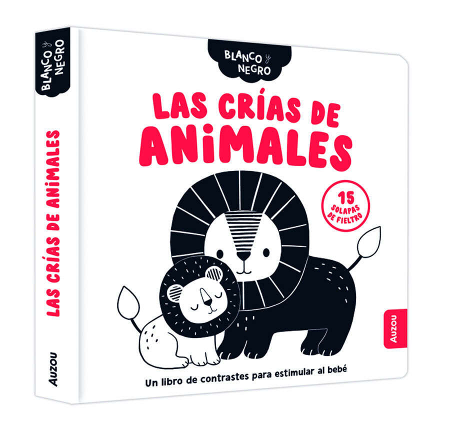 Blanco y negro. Las cr&iacute;as de animales