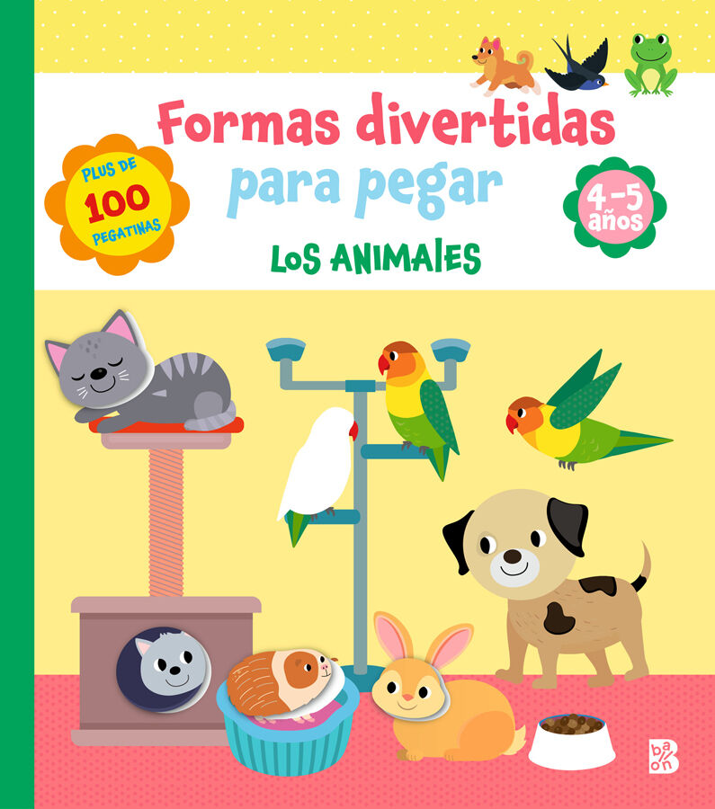 Formas divertidas para pegar - Los animales