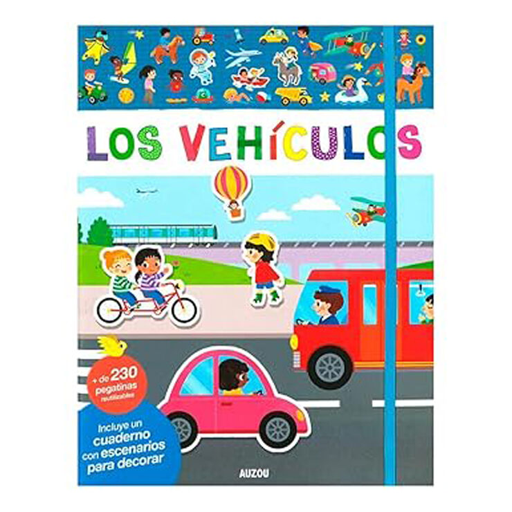 Primeras pegatinas. Veh&iacute;culos
