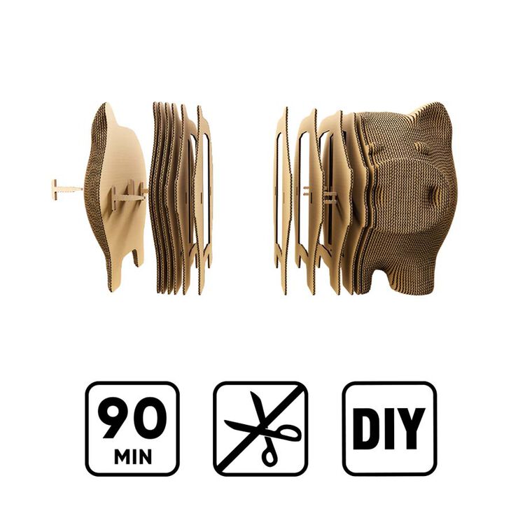 Puzzle 3D Cartonic Cerdo Hucha
