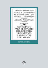 Conceptos para el estudio del Derecho urbanístico y ambiental en el grado Conceptos para el estudio del Derecho urbanístico y ambiental en el grado