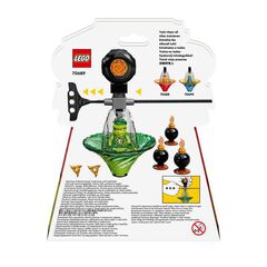 LEGO® Ninjago Entrenamiento Ninja de Spinjitzu de Lloyd 70689
