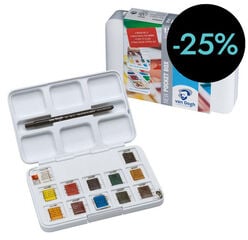 Acuarelas Pocket Box Van Gogh 12 colores