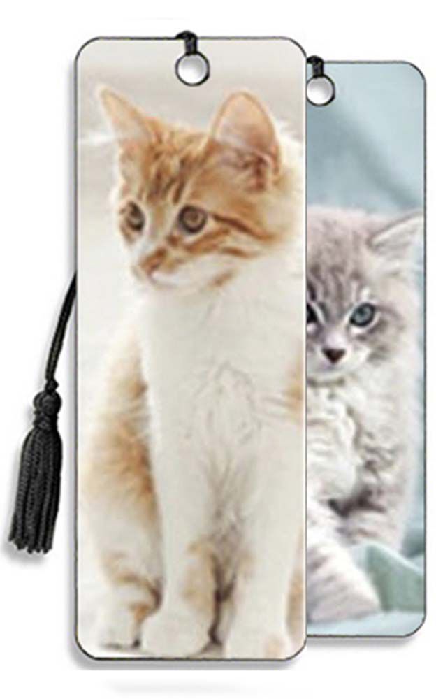 Punt de llibre 3D flip cat