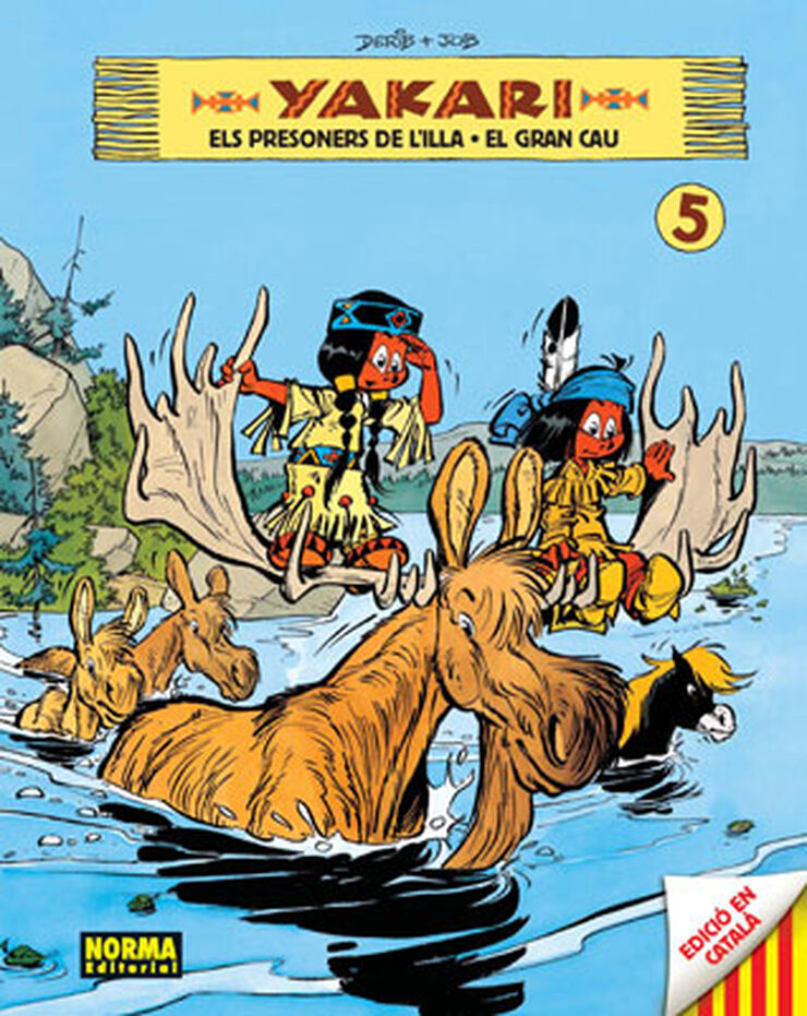 Yakari 5: Els presoners de l'illa + El gran cau