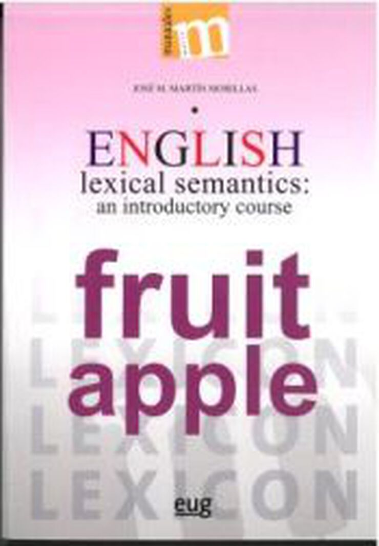English lexical semantics: an introductory course