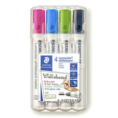 Rotulador Pizarra Blanca Staedtler 4 colores Exclusive
