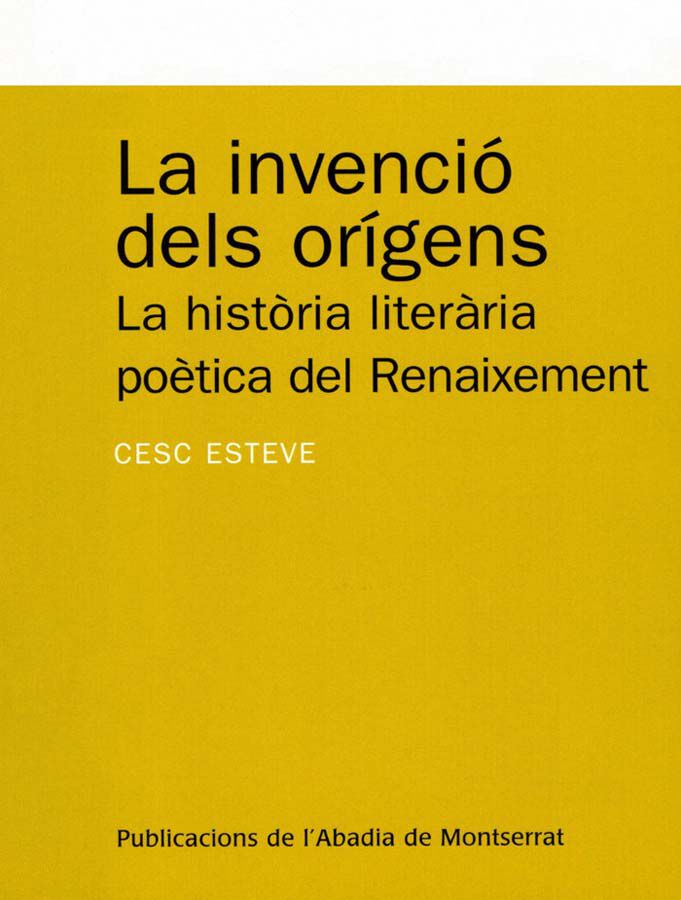 La invenci&oacute; dels or&iacute;gens