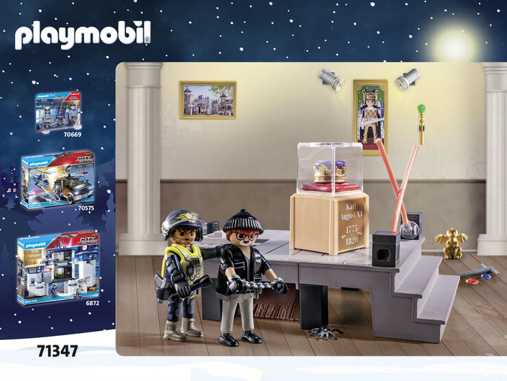 Playmobil Calendari d'Advent Robatori al museu 71347