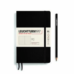 Libreta Leuchtturm B6 tapa blanda dots black