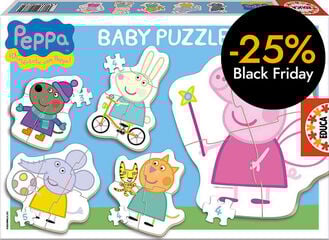 Puzle Baby de 3, 4 y 5 piezas Peppa Pig