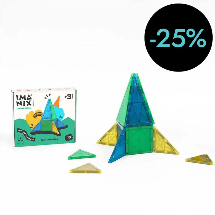 Imanix Glow In The Dark 16 Pc