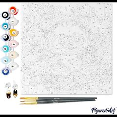Kit Pintar per Nombres Figured'Art Mini Panda