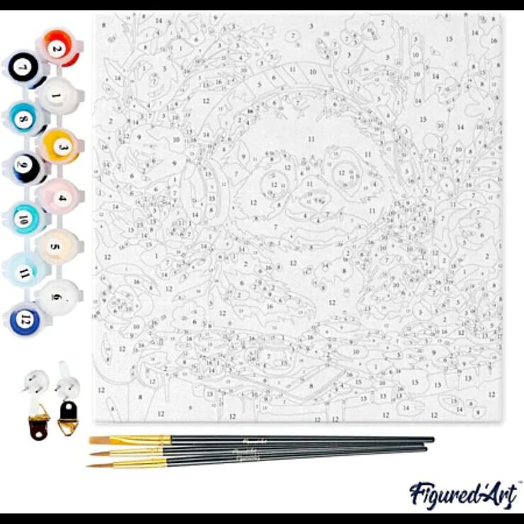 Kit Pintar per Nombres Figured'Art Mini Panda